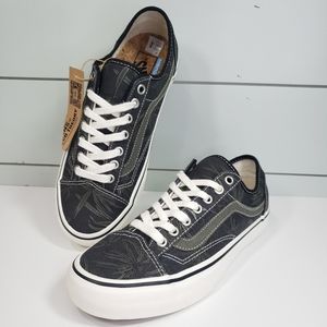 Vans Style 36 Decon SF Eco Theory Black Palm Print Skateboard Sneakers Men's 7.5